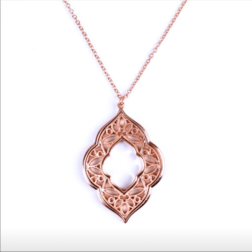 Filigree Pendant Necklace